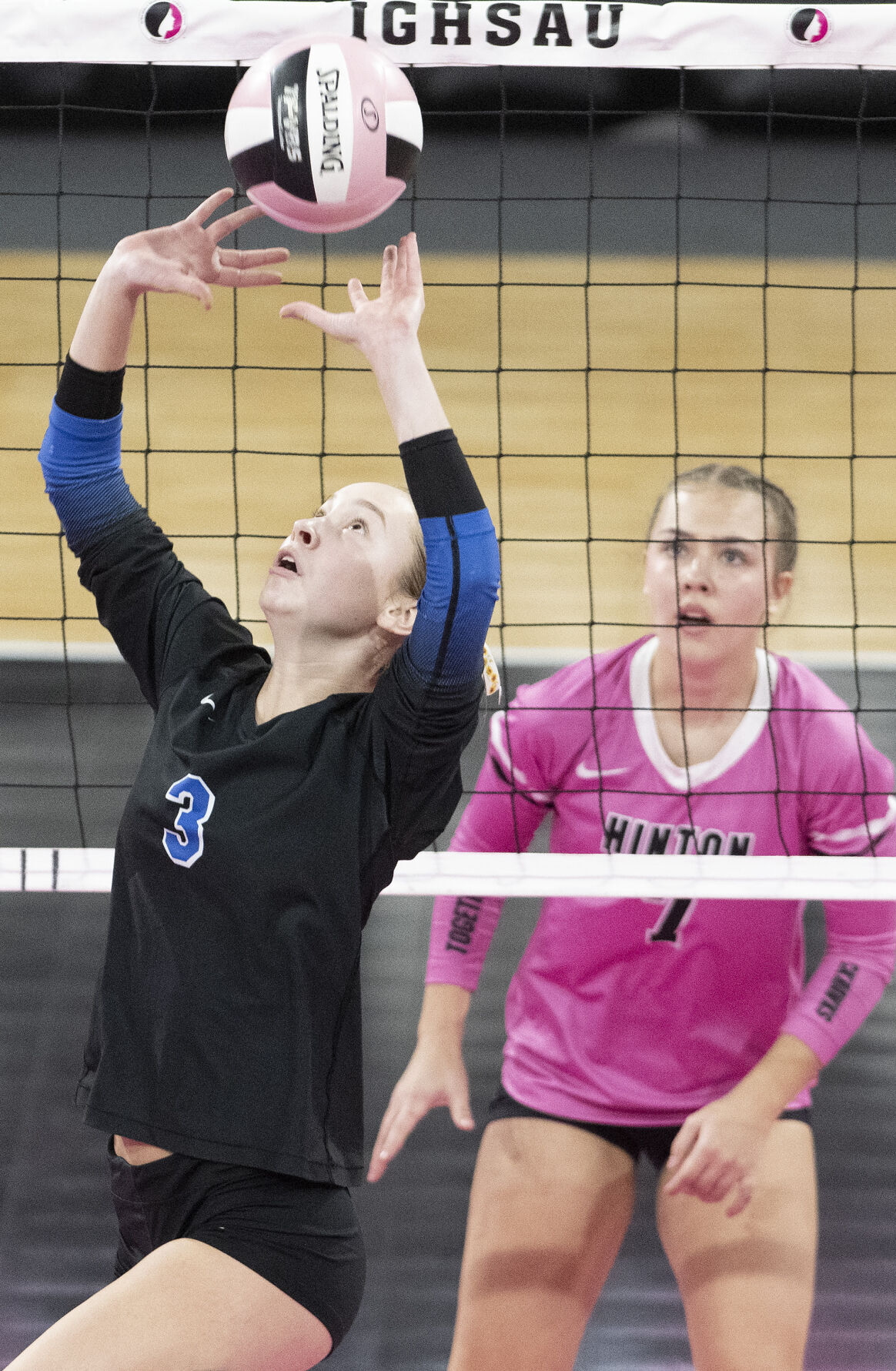 Hinton vs. Dike-New Hartford State Volleyball